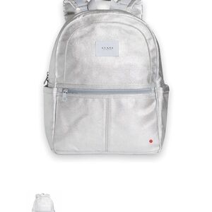 STATE Kane Kinds metalic silver backpack